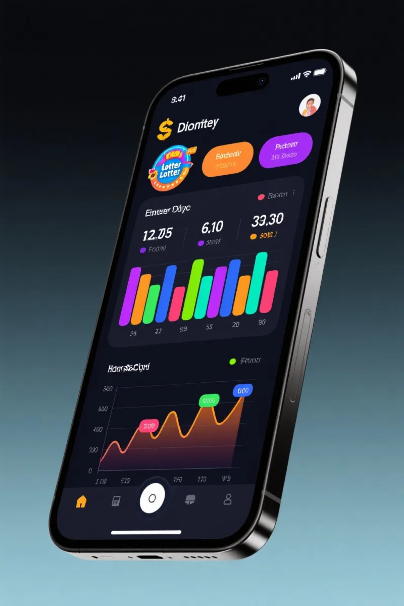 十分彩票 App Interface